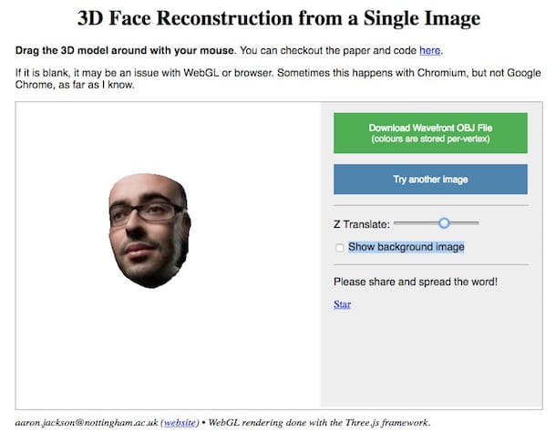 Как создать 3D лицо